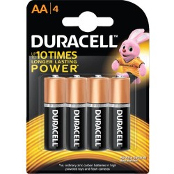 БАТЕРИИ DURACELL BASIC AA 4бр.