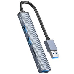 ХЪБ ORICO USB A 3.0 + CARD READER