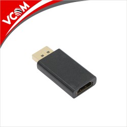 VCom адаптер Adapter DisplayPort DP M / HDMI F Gold plated   VCom адаптер Adapter DisplayPort DP M / HDMI F Gold plated