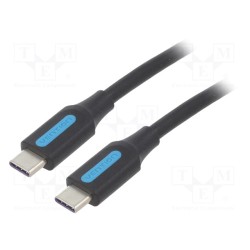 КАБЕЛ USB TYPE-C to TYPE-C 5A VENTION 2m