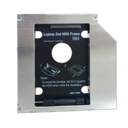 ПРЕХОДНИК DVD TO SATA 2nd HDD Caddy 12.7mm Makki