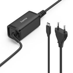Laptop power adapter, universal, 20V/3A/45W, USB Type-C