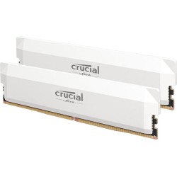 Crucial Pro DDR5-6000 32GB Kit (2x 16GB) OC Gaming White Crucial Pro DDR5-6000 32GB Kit (2x 16GB) OC Gaming White