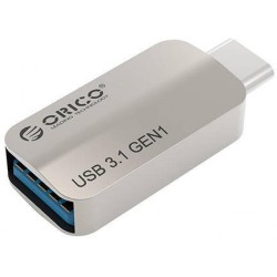 ПРЕХОДНИК USB 3.1 F to TYPE-C M ORICO METAL OTG ПРЕХОДНИК USB 3.1 F to TYPE-C M ORICO METAL OTG