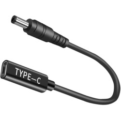 Преходник зарядно DELL 4.5mm M ->USB-C F Преходник зарядно DELL 4.5mm M ->USB-C F