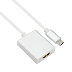 КАБЕЛ USB TYPE C - HDMI F VCOM 10СМ АДАПТЕР