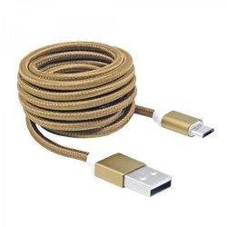 КАБЕЛ MICRO USB 2.0 GOLDEN KIWI