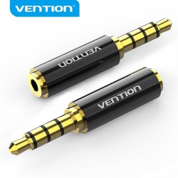 Aдаптер Adapter Audio 3.5mm M / 2.5mm F Black Metal - BFBB0