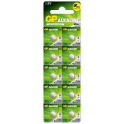 ALKALINE BATTERY GP192 LR41 /10PACK 1PCS