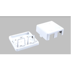Розетка празна 2-рort / за гнезда ACNET за външен монтаж Розетка празна 2-рort / за гнезда ACNET за външен монтаж