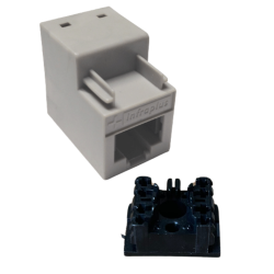 Гнездо RJ12 6p6c gray Гнездо RJ12 6p6c gray