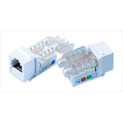 Гнездо RJ12 6p6c white Cat3 Гнездо RJ12 6p6c white Cat3