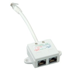 Y адаптер, Roline 21.99.3045, 1x RJ-45 M към 2x RJ-45 F