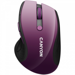 МИШКА CANYON mouse MW-01 BlueLED Wireless Purple