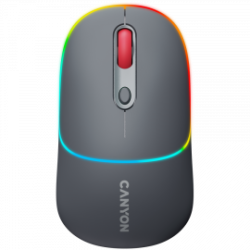 МИШКА CANYON mouse MW-22 2in1 BT/ Wireless Dark Grey