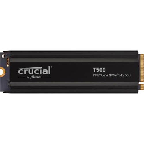 Crucial SSD T500 4TB PCIe 4.0 NVMe w/Heatsink Crucial SSD T500 4TB PCIe 4.0 NVMe w/Heatsink