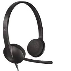 СЛУШАЛКИ С МИКРОФОН LOGITECH H340 USB