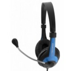 СЛУШАЛКИ С МИКРОФОН Esperanza ROOSTER blue