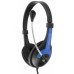 СЛУШАЛКИ С МИКРОФОН Esperanza ROOSTER blue 