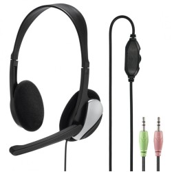 СЛУШАЛКИ С МИКРОФОН HAMA HS-P100 Essential