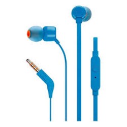 СЛУШАЛКИ С МИКР. JBL T110 BLUE