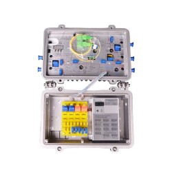 CATV Optical Outdoor приемник, 2RF, 860MHz, GaAs, 105dBuV, SC/APC