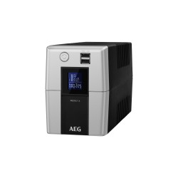 UPS AEG Protect A. 500VA/ 300W, LCD, 2xUSB, Tower ТЗИ