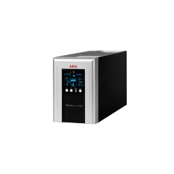 UPS AEG Protect C. 1000VA/ 900W, Online, Tower ТЗИ, 6 / 14 min, LCD