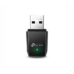 Безжичен адаптер TP-LINK Archer T3U, AC1300 MU-MIMO, двулентов, USB 3.0, вграден