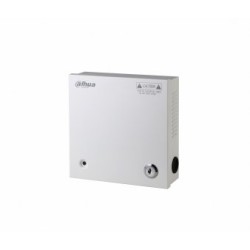 Захранващ блок Dahua PFM341-9CH, DC12V5A 9-ch CCTV, 9 x 12VDC, за стена, бял