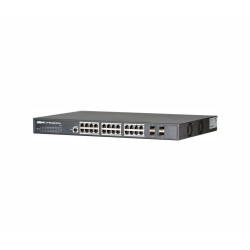 Комутатор Dahua PFS5424-24T, 20GE+4GE SFP(combo), L2+, Web, SNMP, CLI