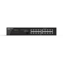 Комутатор Ruijie RG-ES116G, 16 x GbE, метален, настолен