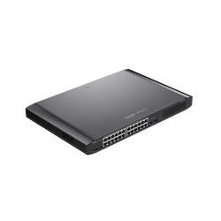 Комутатор Ruijie RG-ES226GC-P, 24xGbE, 2xSFP, PoE+, 370W, до 16 VLAN, 19-инч рак