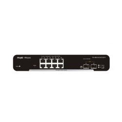 Комутатор Ruijie RG-NBS3100-8GT2SFP, 8xGbe, 2xSFP, L2, настолен, метален