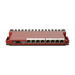 Рутер MikroTik L009UiGS-RM, CPU 800Hz, 8GE, 2,5G SFP+ x 1, PoE In