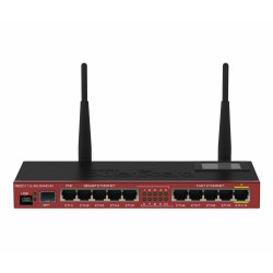 Рутер MikroTik RB2011UiAS-2HnD-IN, 600MHz, 128MB, 802.11b/g/n, 1xSFP, 5xFE, 5xGE