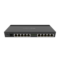 Рутер MikroTik RB4011iGS+RM, 1.4GHz, 1GB, 10xGE, 1xSFP+, PoE in/out, IPsec, 1U