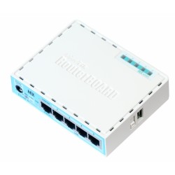Рутер MikroTik RB750Gr3, hEX, 256MB, 5xGE, RouterOS L4, plastic case, PSU, USB