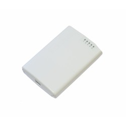 Рутер MikroTik RB750P-PBr2, PowerBox, 64MB, 5xFE(4xPoE out), outdoor, PSU