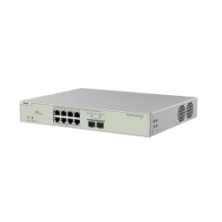 Комутатор Ruijie RG-NBS3300-8MG2XS-P, 8x2.5G POE+, 2xSFP 10G,L2,19"