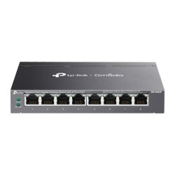 Комутатор TP-Link DS108GP, 8x1Gb PoE+, неуправляем, desktop