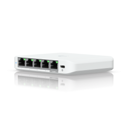 Комутатор Ubiquiti USW-Flex-2.5G-5, 5x 2.5G, PoE+ in, USB-C power