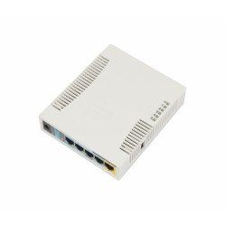 Tочка за достъп MikroTik RB951Ui-2HnD, 2.4GHz 1000mW 802.11b/g/n, 600MHz, 128MB