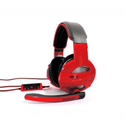 Жични Gaming Слушалки, Gamdias, HEBE GHS2300-USB, Red/Black, USB 2.0