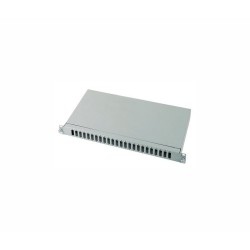 Оптичен панел SPP3-E-2CD, 24 порта/ 48 влакна, 1U, сив, SC DX