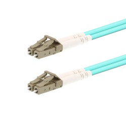 Оптична корда SeaMAX, 1m, LC-LC UPC, MM OM3 50/125, duplex, 2.0mm, LSZH Оптична корда SeaMAX, 1m, LC-LC UPC, MM OM3 50/125, duplex, 2.0mm, LSZH