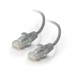 Пач кабел SeaMAX FTP кат.5е с RJ45 конектори, PVC, 0.5м, сив Пач кабел SeaMAX FTP кат.5е с RJ45 конектори, PVC, 0.5м, сив