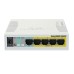 Комутатор MikroTik CSS106-1G-4P-1S, RB260GSP, 5xGE, 1xSFP, PoE in/out, SwOS 