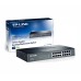 Комутатор TP-LINK TL-SG1016D, 16х 10/100/1000M RJ45 порта, метален, за шкаф 
