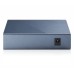 Комутатор TP-Link TL-SG105, 5-port Gbit, QoS, IGMP snooping, настолен, метален 